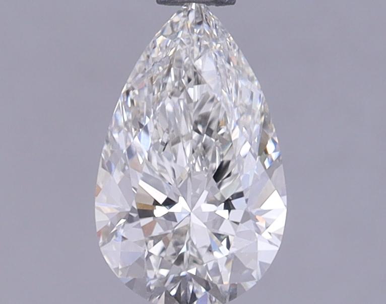 0.8 Carat Pear Shaped Ideal Cut VS2 IGI Certified Lab Grown Diamond