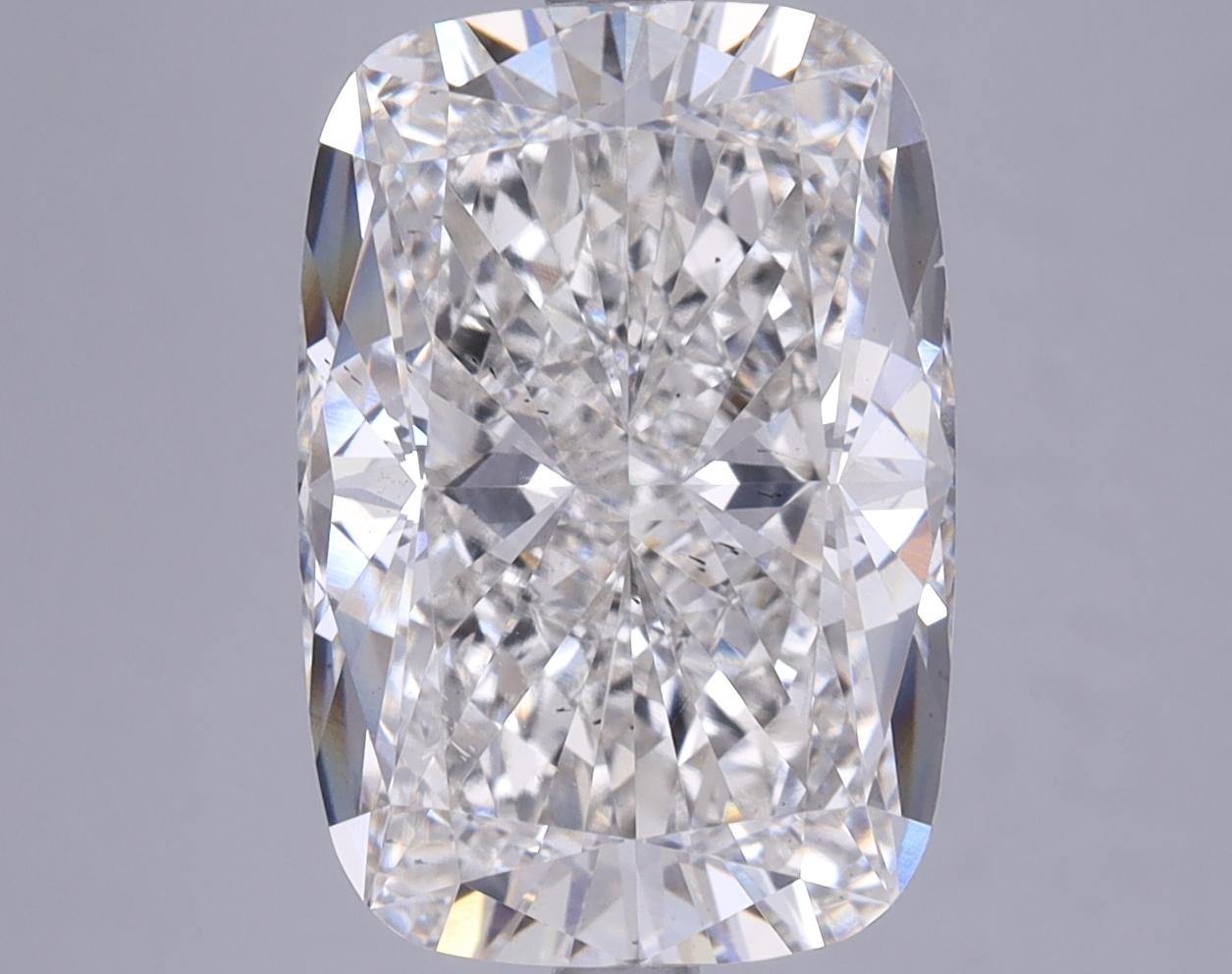 5.98 Carat Elongated Cushion Shaped Excellent Cut VS2 IGI Certified Lab Grown Diamond