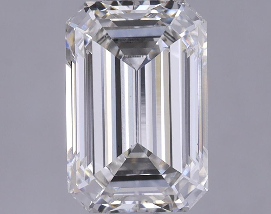 1.41 Carat Emerald Shaped Excellent Cut VS2 IGI Certified Lab Grown Diamond