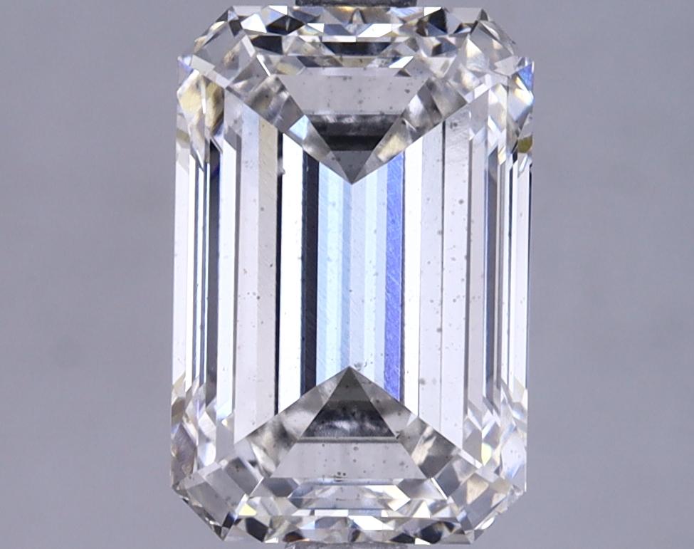 2.54 Carat Emerald Shaped Excellent Cut SI1 IGI Certified Lab Grown Diamond
