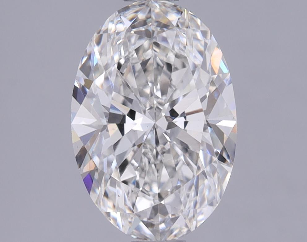 1.38 Carat Oval Shaped Ideal Cut VS1 IGI Certified Lab Grown Diamond