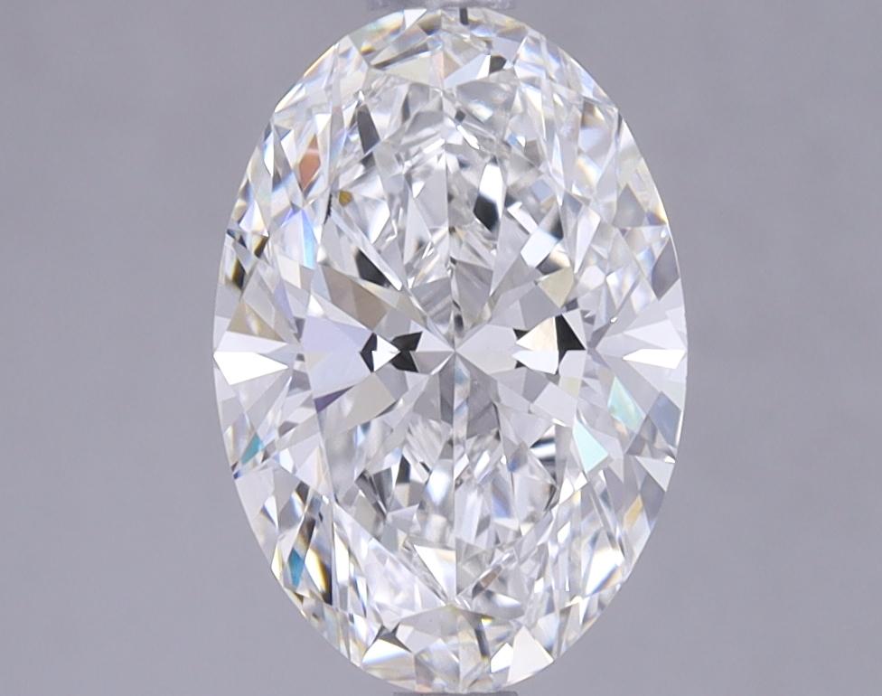 1.42 Carat Oval Shaped Ideal Cut VVS2 IGI Certified Lab Grown Diamond