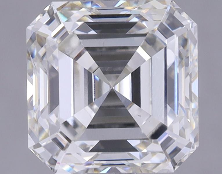 1.69 Carat Asscher Shaped Ideal Cut VS2 IGI Certified Lab Grown Diamond