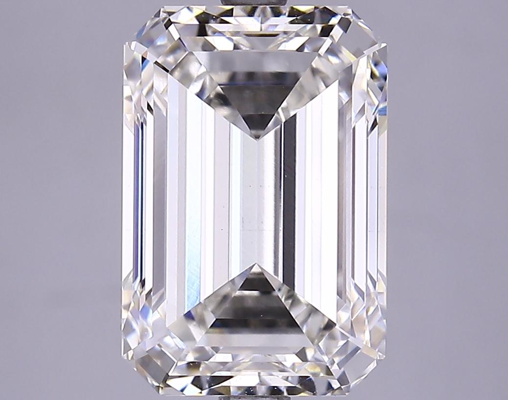 4.74 Carat Emerald Shaped Ideal Cut VS1 IGI Certified Lab Grown Diamond