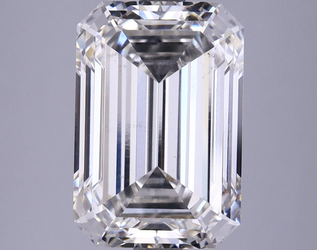 4.76 Carat Emerald Shaped Ideal Cut VS1 IGI Certified Lab Grown Diamond