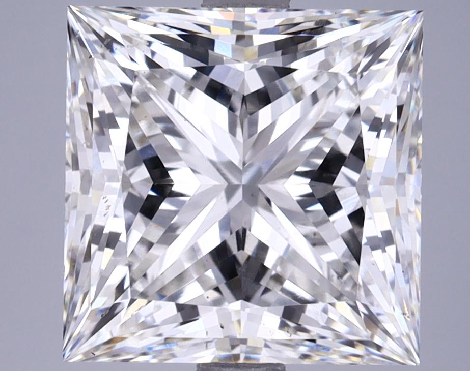 5.31 Carat Princess Shaped Ideal Cut VS1 IGI Certified Lab Grown Diamond