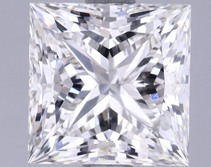 1.84 Carat Princess Shaped Ideal Cut VS2 IGI Certified Lab Grown Diamond