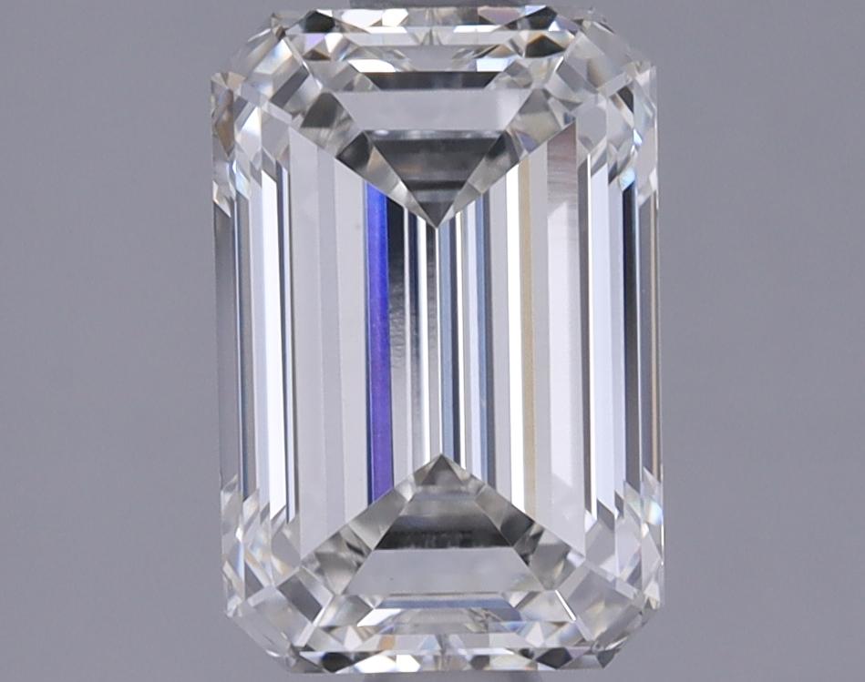 1.37 Carat Emerald Shaped Excellent Cut VS1 IGI Certified Lab Grown Diamond