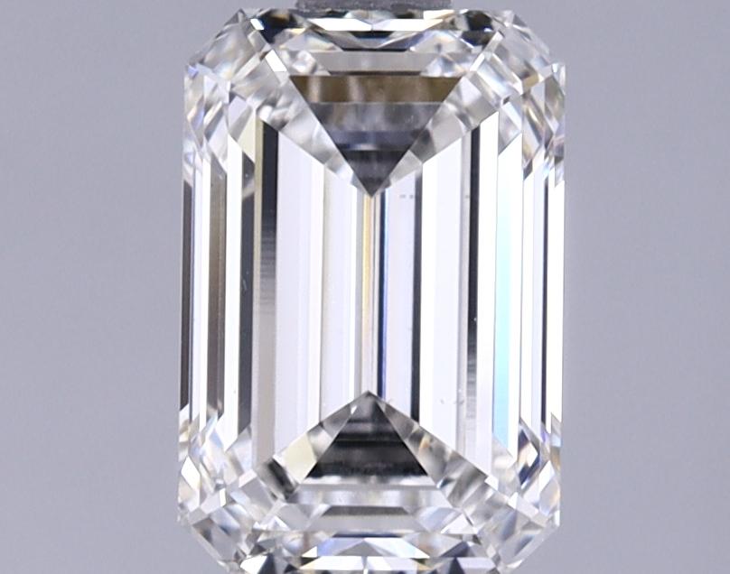 1.33 Carat Emerald Shaped Excellent Cut VS1 IGI Certified Lab Grown Diamond