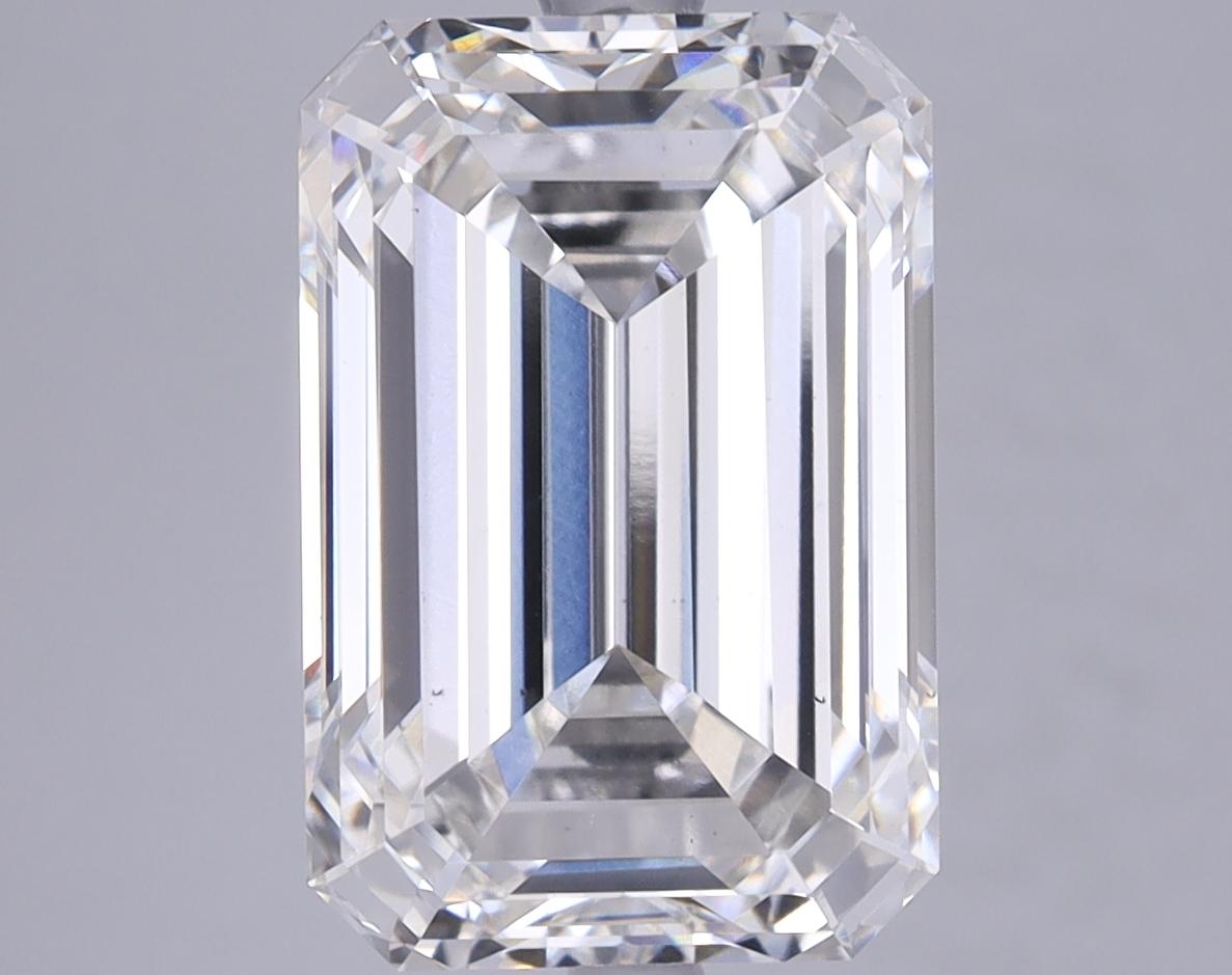 5.83 Carat Emerald Shaped Excellent Cut VS1 IGI Certified Lab Grown Diamond