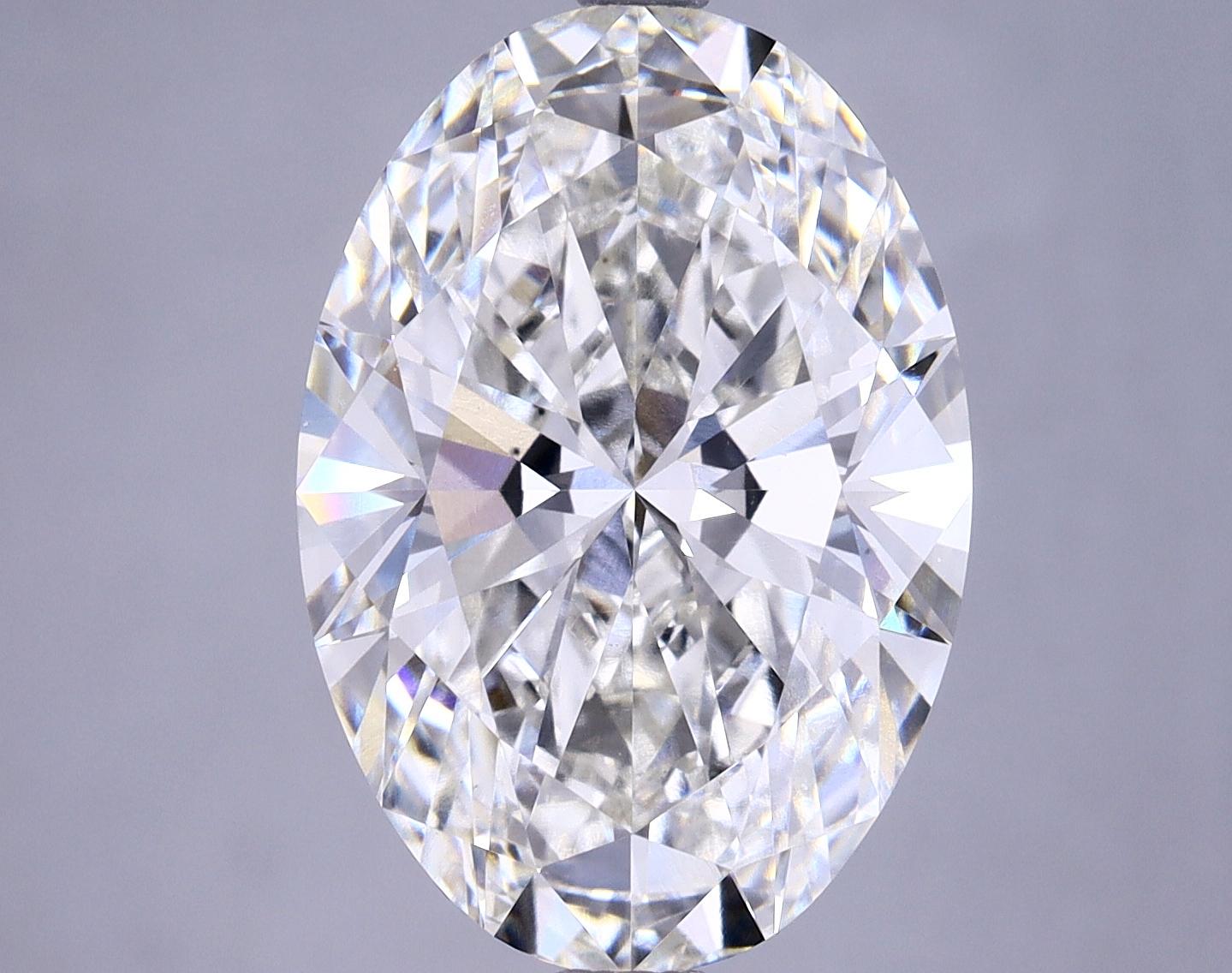 6.76 Carat Oval Shaped Ideal Cut VS1 IGI Certified Lab Grown Diamond