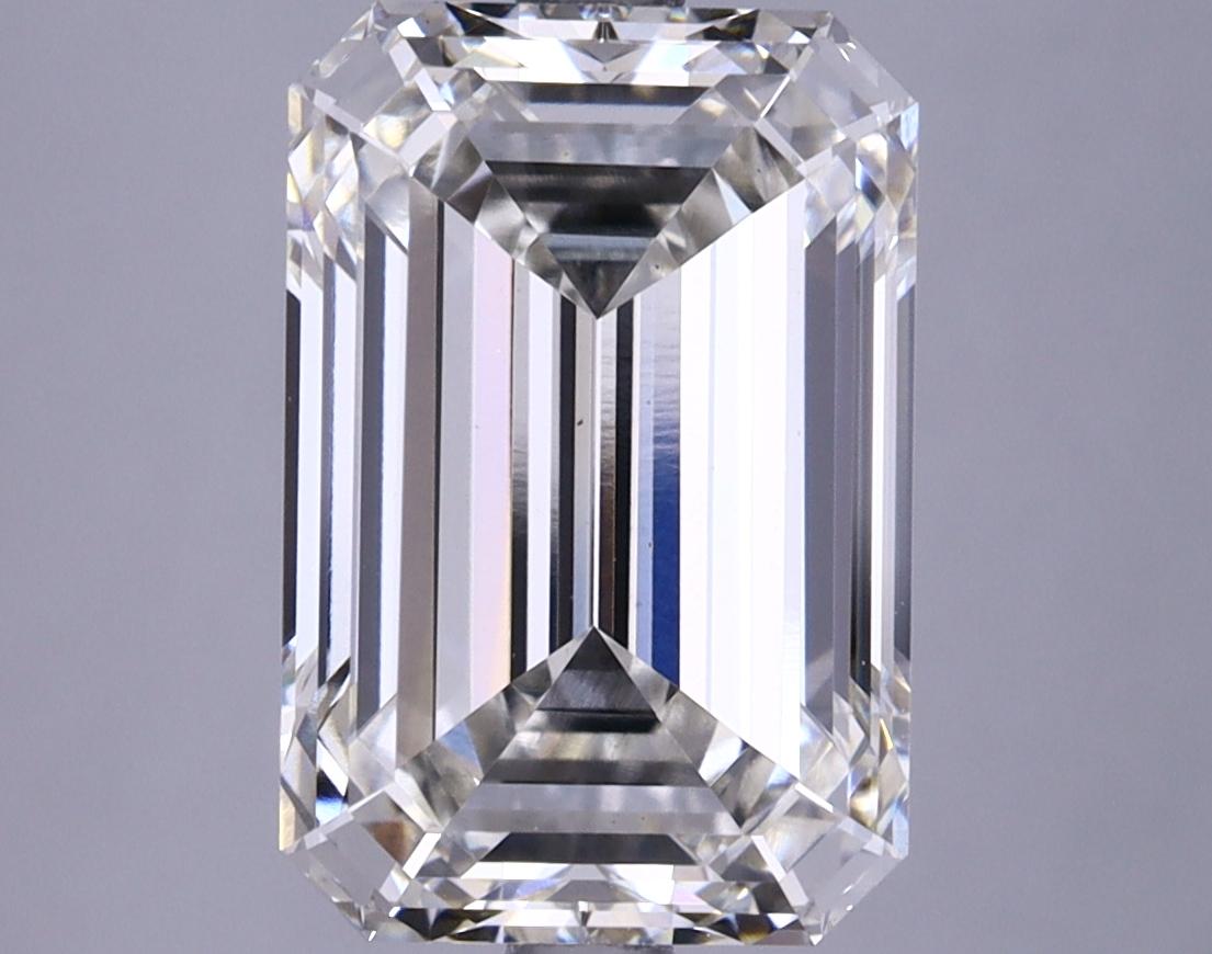 4.74 Carat Emerald Shaped Excellent Cut VS1 IGI Certified Lab Grown Diamond