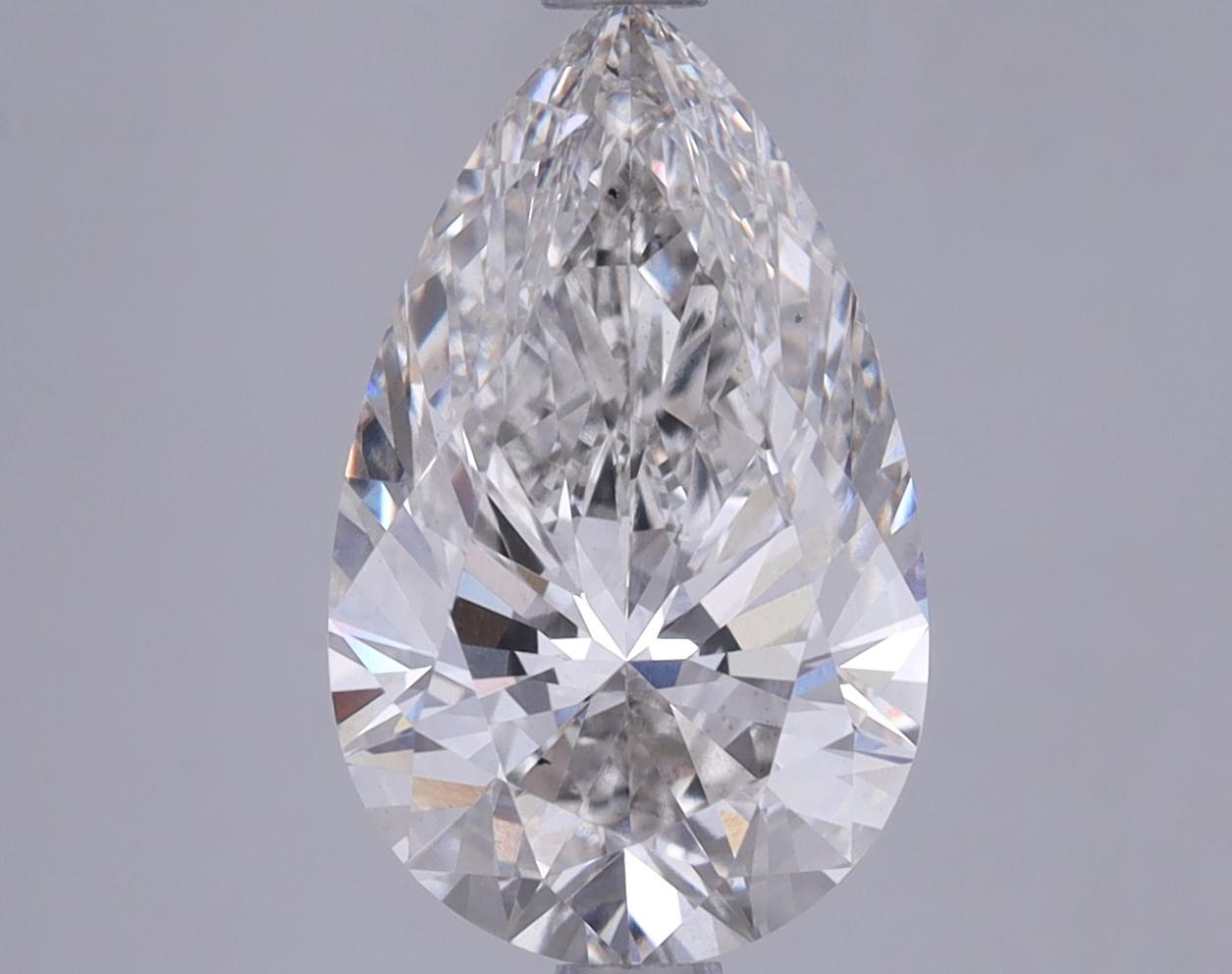 2.61 Carat Pear Shaped Ideal Cut VS2 IGI Certified Lab Grown Diamond