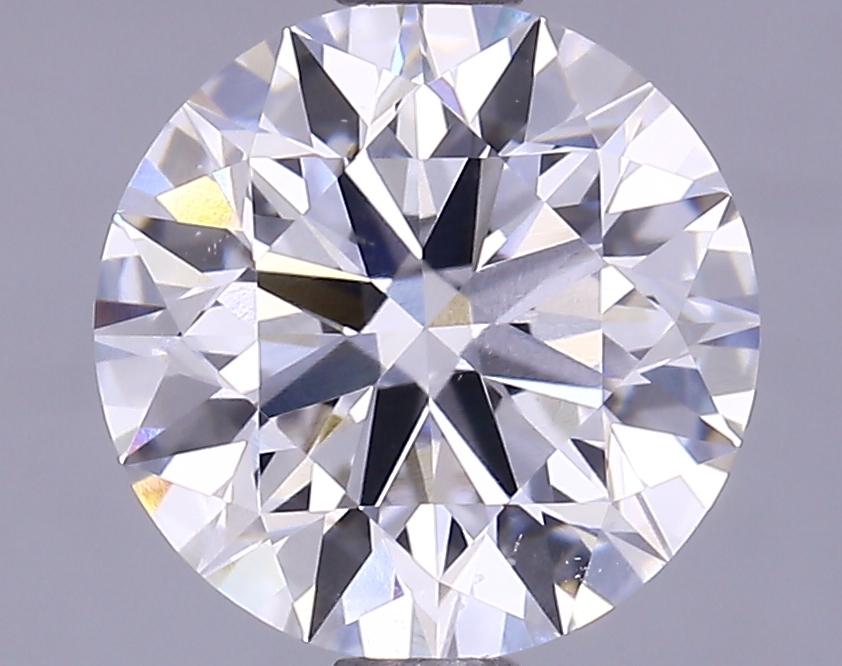 1.69 Carat Round Shaped Ideal Cut VVS2 IGI Certified Lab Grown Diamond