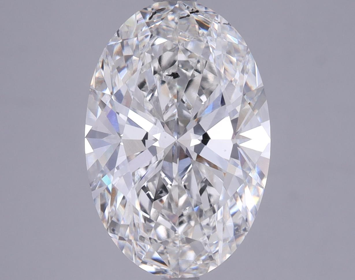3.82 Carat Oval Shaped Excellent Cut SI1 IGI Certified Lab Grown Diamond