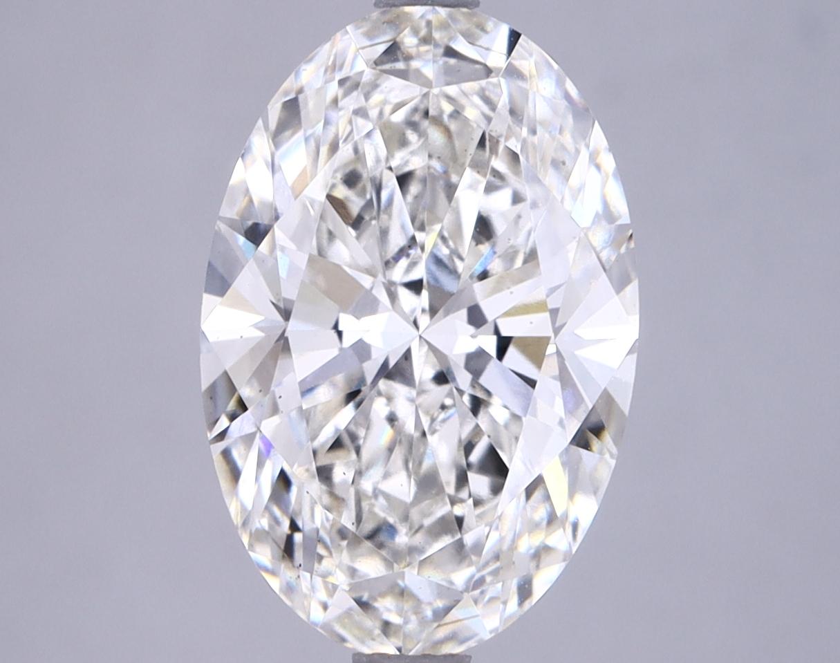 3.65 Carat Oval Shaped Excellent Cut VS2 IGI Certified Lab Grown Diamond