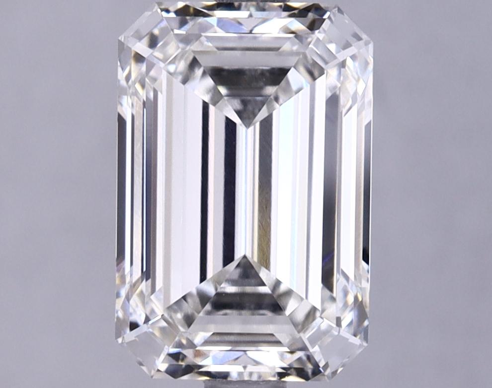 3.3 Carat Emerald Shaped Excellent Cut VVS2 IGI Certified Lab Grown Diamond