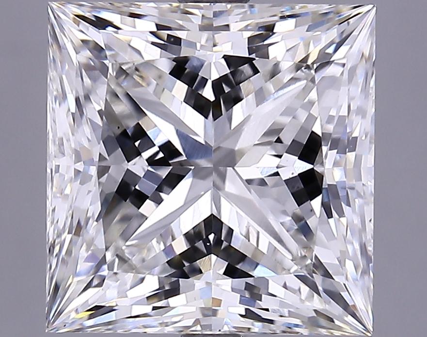 5.79 Carat Princess Shaped Ideal Cut VS1 IGI Certified Lab Grown Diamond