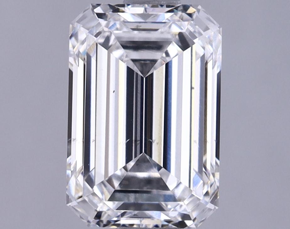 1.69 Carat Emerald Shaped Ideal Cut VS2 IGI Certified Lab Grown Diamond
