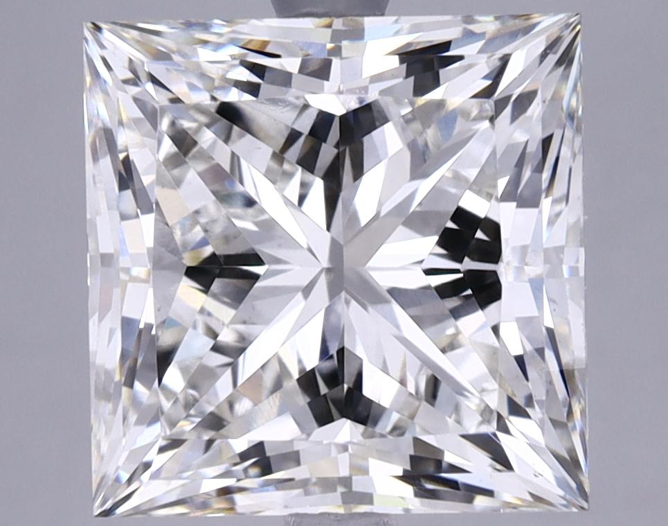 6.0 Carat Princess Shaped Ideal Cut VS1 IGI Certified Lab Grown Diamond