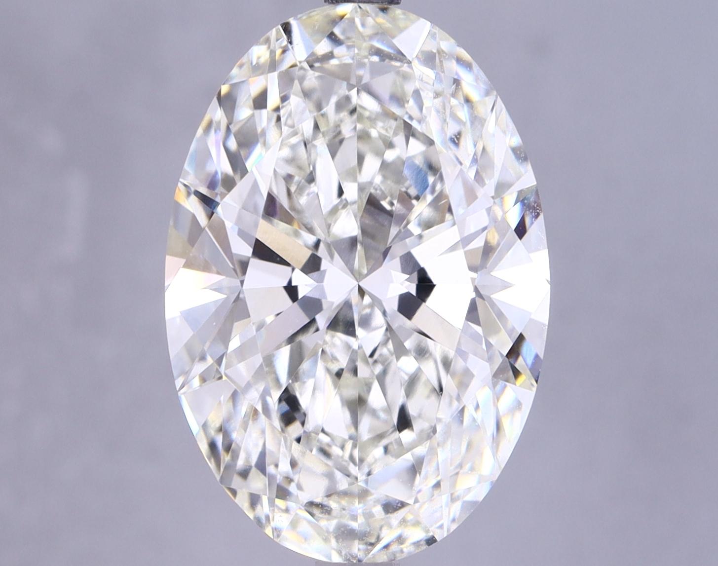 6.61 Carat Oval Shaped Ideal Cut VS1 IGI Certified Lab Grown Diamond