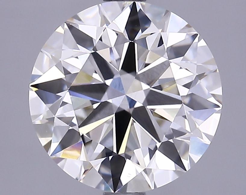 3.01 Carat Round Shaped Ideal Cut VVS2 IGI Certified Lab Grown Diamond