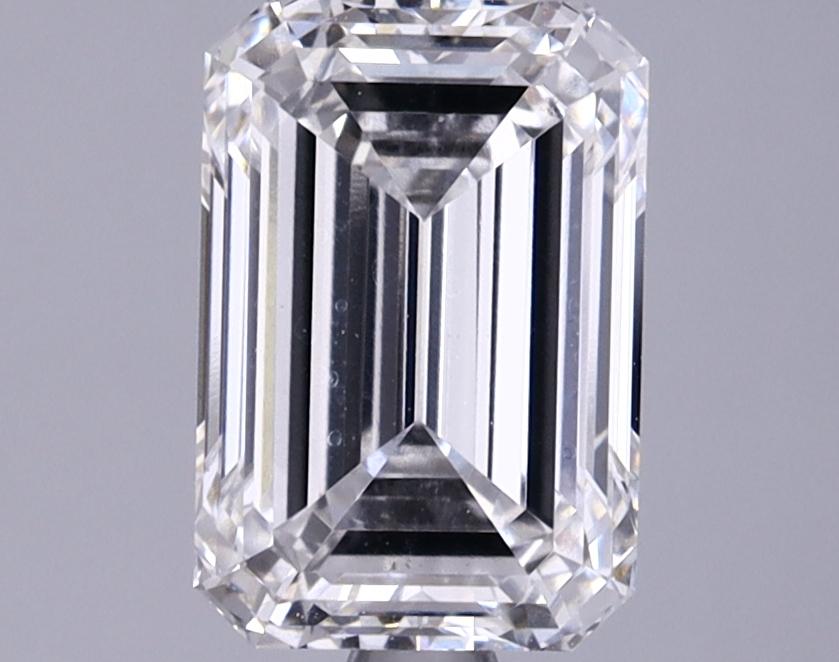 2.2 Carat Emerald Shaped Ideal Cut VS1 IGI Certified Lab Grown Diamond