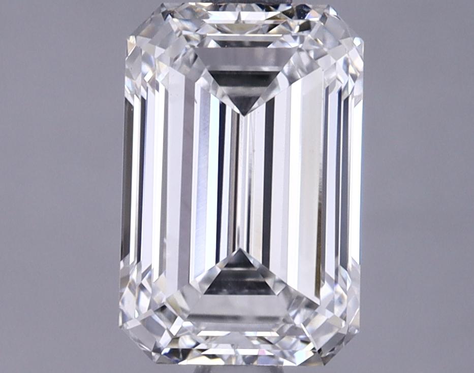 1.92 Carat Emerald Shaped Excellent Cut VS2 IGI Certified Lab Grown Diamond