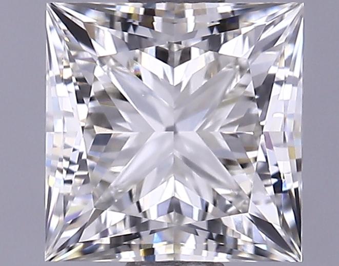 1.13 Carat Princess Shaped Ideal Cut VVS1 IGI Certified Lab Grown Diamond