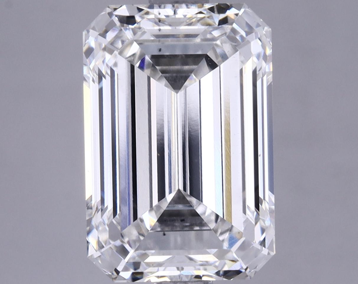 3.04 Carat Emerald Shaped Ideal Cut VS1 IGI Certified Lab Grown Diamond