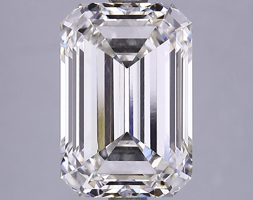 3.8 Carat Emerald Shaped Ideal Cut VS1 IGI Certified Lab Grown Diamond