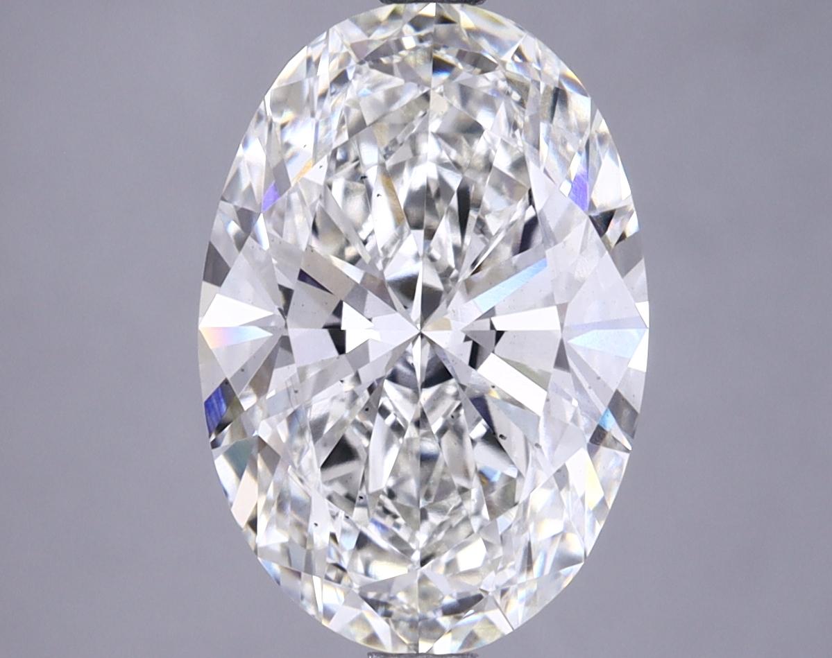 3.82 Carat Oval Shaped Ideal Cut VS2 IGI Certified Lab Grown Diamond