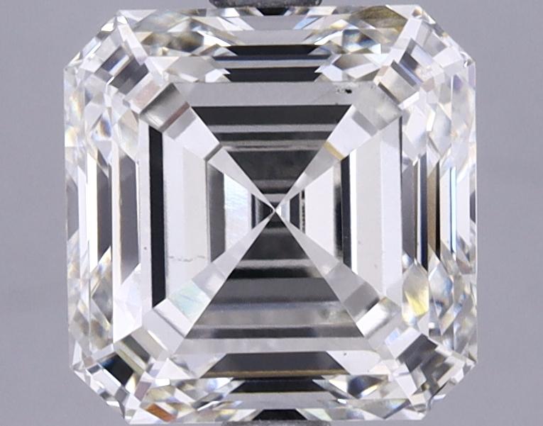3.03 Carat Asscher Shaped Ideal Cut VS2 IGI Certified Lab Grown Diamond