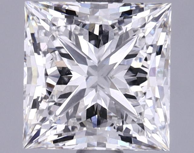 1.84 Carat Princess Shaped Ideal Cut VS1 IGI Certified Lab Grown Diamond