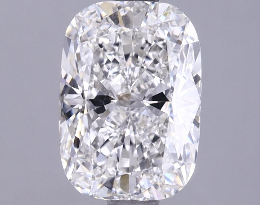 1.84 Carat Elongated Cushion Shaped Excellent Cut VVS2 IGI Certified Lab Grown Diamond