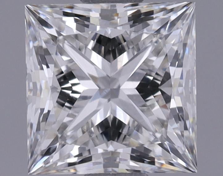 1.18 Carat Princess Shaped Ideal Cut VVS2 IGI Certified Lab Grown Diamond