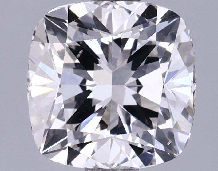 1.63 Carat Cushion Shaped Ideal Cut VVS2 IGI Certified Lab Grown Diamond