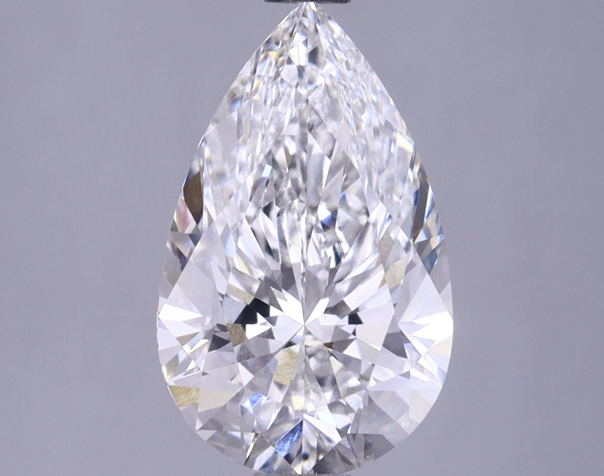 2.14 Carat Pear Shaped Ideal Cut VS1 IGI Certified Lab Grown Diamond