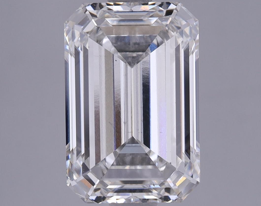 2.87 Carat Emerald Shaped Excellent Cut VS1 IGI Certified Lab Grown Diamond