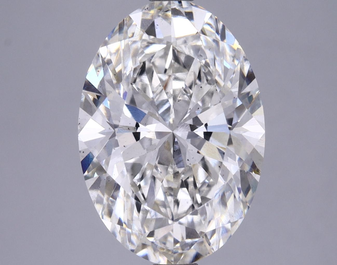 3.74 Carat Oval Shaped Ideal Cut VS2 IGI Certified Lab Grown Diamond