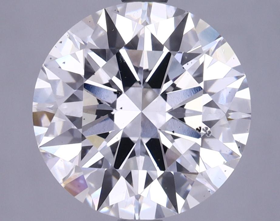 3.54 Carat Round Shaped Ideal Cut SI1 IGI Certified Lab Grown Diamond