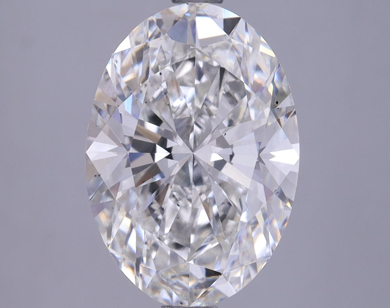 3.65 Carat Oval Shaped Ideal Cut VS2 IGI Certified Lab Grown Diamond