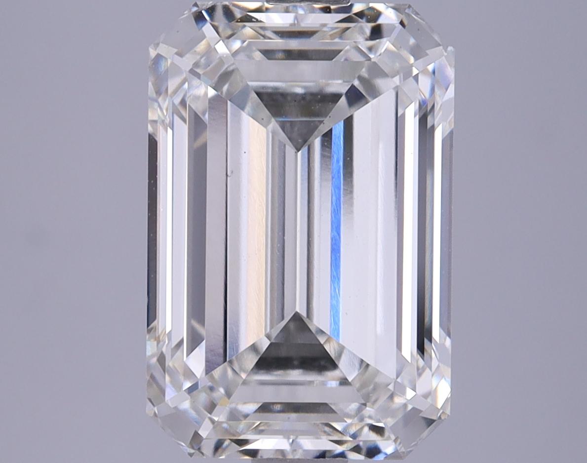 4.31 Carat Emerald Shaped Excellent Cut VS1 IGI Certified Lab Grown Diamond