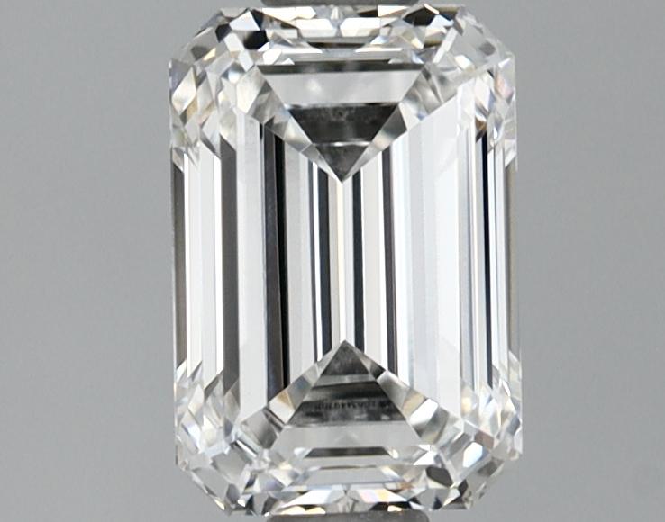 1.03 Carat Emerald Shaped Ideal Cut VVS1 IGI Certified Lab Grown Diamond