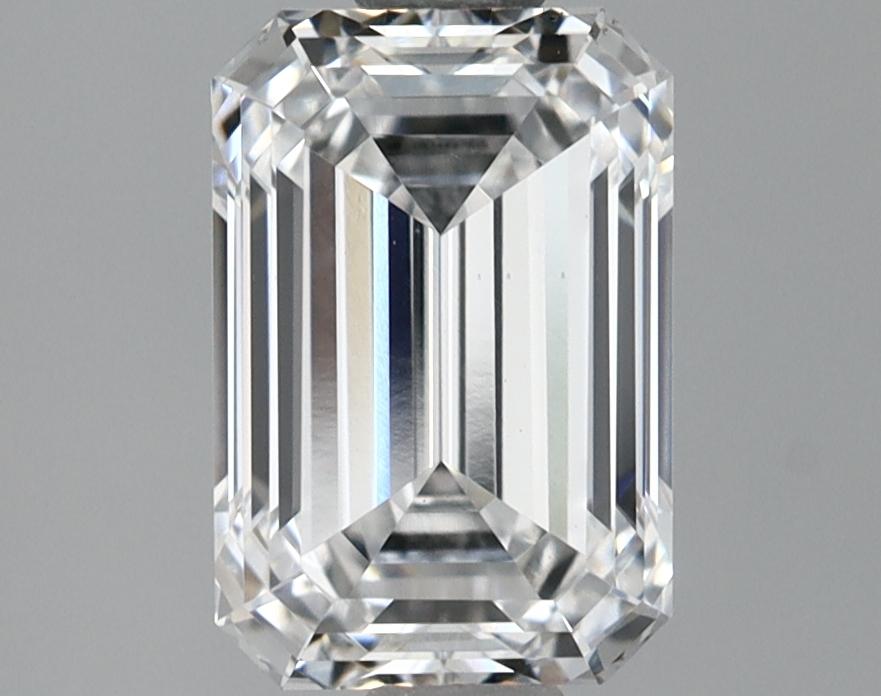 1.38 Carat Emerald Shaped Ideal Cut VS1 IGI Certified Lab Grown Diamond