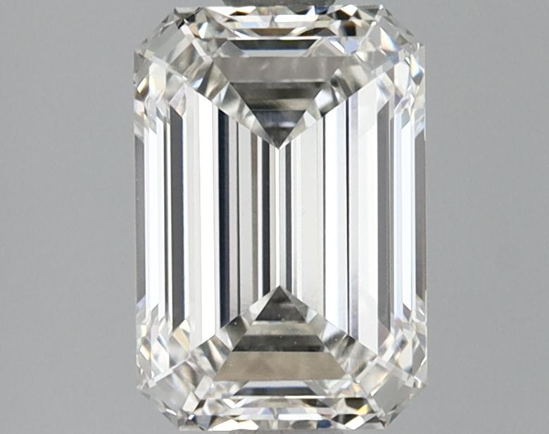 1.69 Carat Emerald Shaped Ideal Cut VVS2 IGI Certified Lab Grown Diamond
