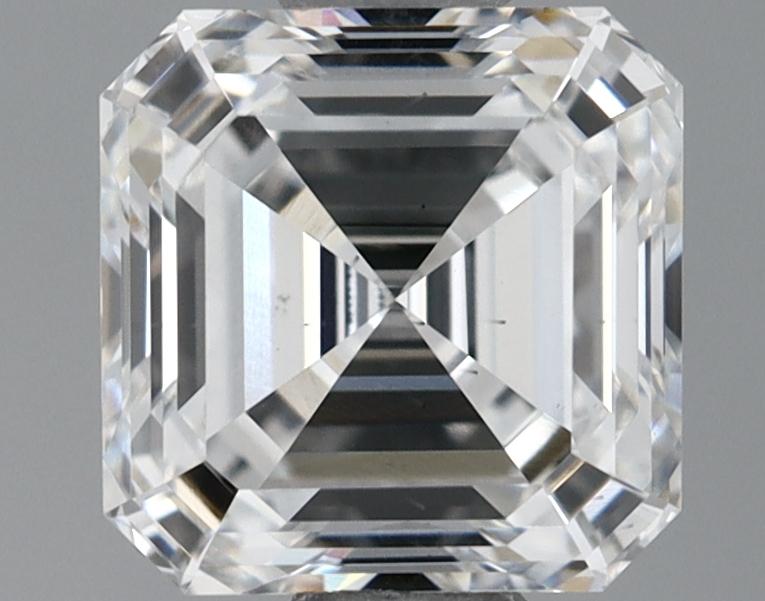 0.98 Carat Asscher Shaped Excellent Cut VS2 IGI Certified Lab Grown Diamond