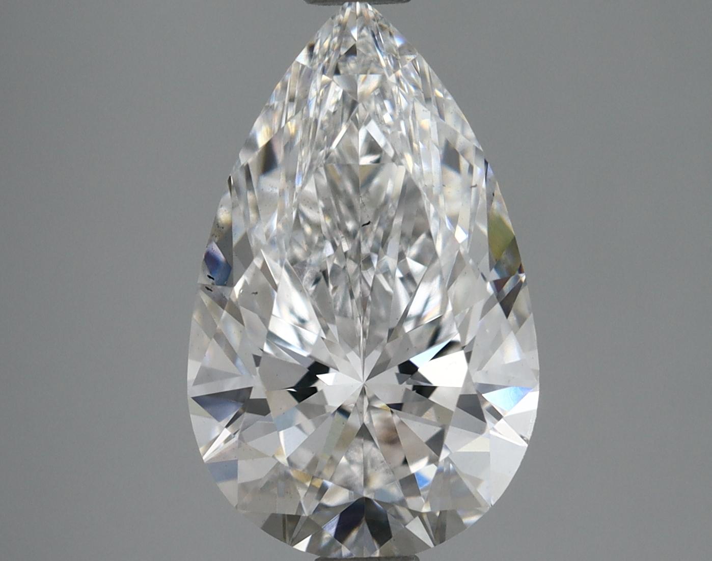 2.14 Carat Pear Shaped Ideal Cut VS2 IGI Certified Lab Grown Diamond