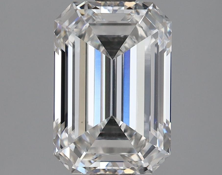 2.13 Carat Emerald Shaped Ideal Cut VVS2 IGI Certified Lab Grown Diamond