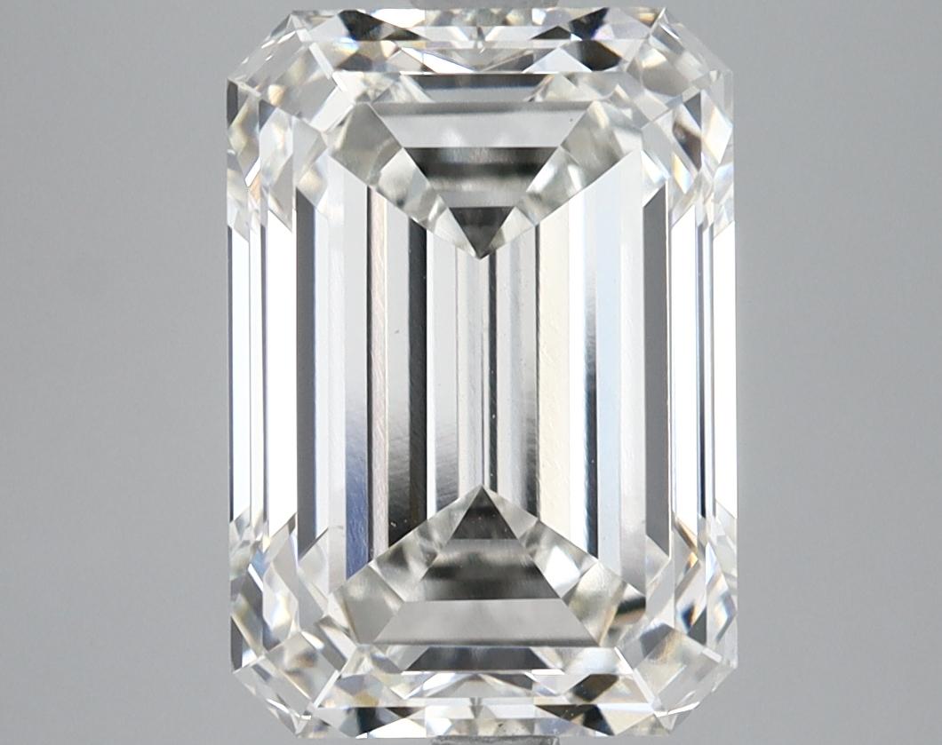 4.52 Carat Emerald Shaped Ideal Cut VVS2 IGI Certified Lab Grown Diamond